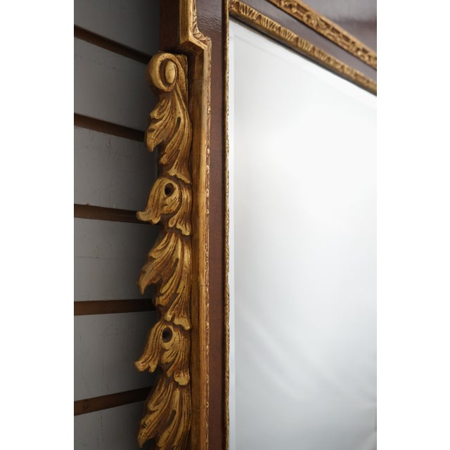 Wood Friedman Brothers Colonial Williamsburg George II Walnut Mirror For Sale - Image 7 of 14