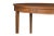 English Early 20th Century Antique English Hepplewhite Carved Bellflower Mahogany Caned Oval Side Table For Sale - Image 3 of 12