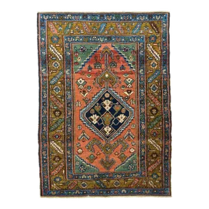 Antique Persian Heriz Rug 3'9'' x 5'1''