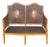 19th C Gillow & Co Antique English Adams Style Cane Back Settee For Sale