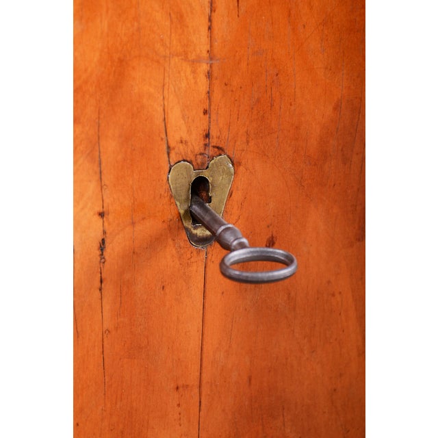 Biedermeier Side Cabinet in Cherry Wood, Czech, 1830s For Sale - Image 14 of 16