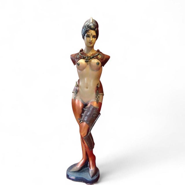 Life Size Mannequin Carnival Dummies from from Studio Shilpa Sadhana, Bombay, India, 1948, Set of 3 For Sale - Image 14 of 18