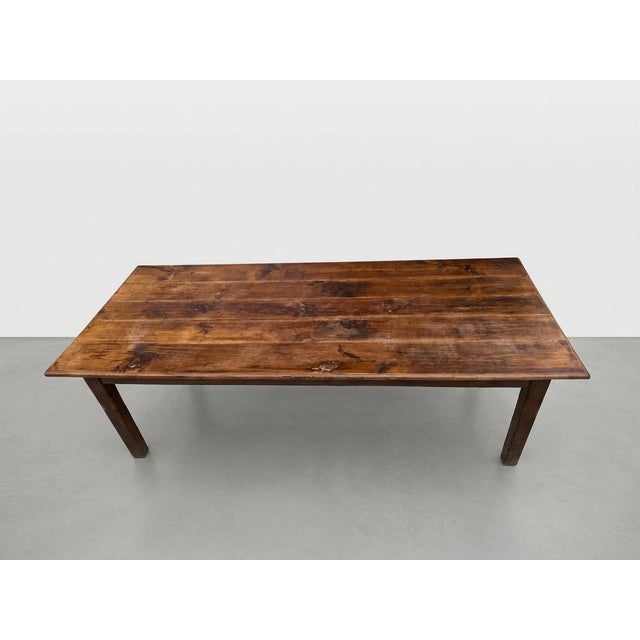 Antique Farmhouse Table, 1910s, in Very Good conditions. Designed 1890 to 1919 This piece has an attribution mark, I am...