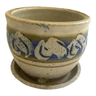 1960s Vintage Studio Ceramic Outdoor Planter For Sale