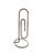 MCM era chrome oversized paperclip. Used in offices to hold phone messages. Yes, they were written down in a book and a...