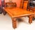 Elizabethan Revival Pollard Oak Dining Table and 14 Chairs, 19th Century, Set of 15 For Sale - Image 5 of 18