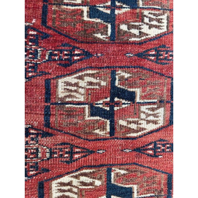 Turkmen Bokhara Rug, 1890s For Sale - Image 17 of 18