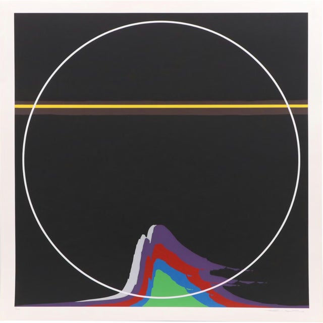 A curated pair of abstract prints by Thomas W. Benton, presented as a ready-made wall solution. The two works are visually...