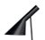 Mid-Century Modern Arne Jacobsen Aj Table Lamp in Black for Louis Poulsen For Sale - Image 3 of 4