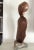 Mid 20th Century Mid Century Wood and Stone Statue, Decorative Object For Sale - Image 5 of 6