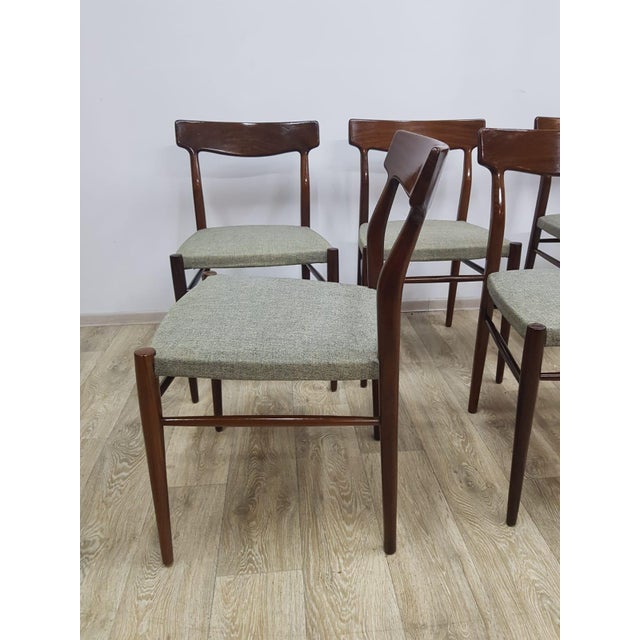 Mid-Century No. 603 Chairs from Lübke, 1960s, Set of 5 For Sale - Image 10 of 18