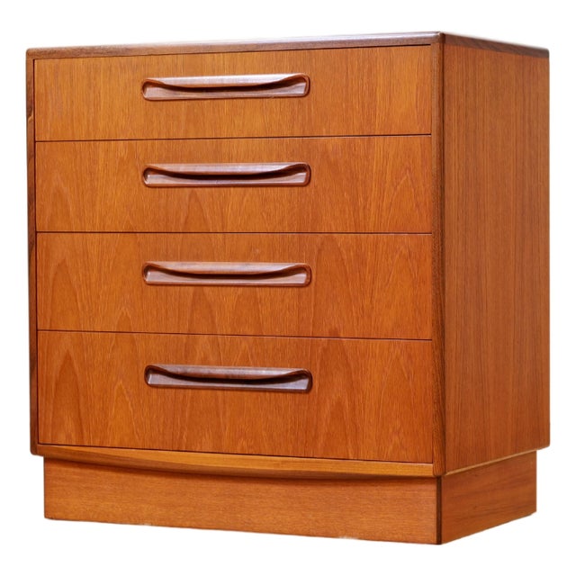 Teak Mid Century Dresser Nightstand by G Plan For Sale