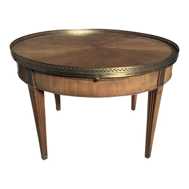 Baker Furniture Coffee Table Round Neoclassical Chairish