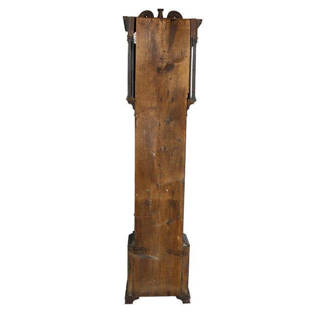 Brown George III Mahogany Longcase Clock by William Taylor of Whitehaven, Cumbria For Sale - Image 8 of 13
