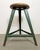 Industrial Green Workshop Stool, 1960s For Sale - Image 16 of 17
