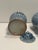Late 19th Century Antique Chinese Blue and White Lidded Wedding Jars -a Pair For Sale - Image 5 of 12