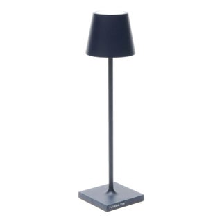 Zafferano Poldina Micro Lamp, Steel Blue For Sale