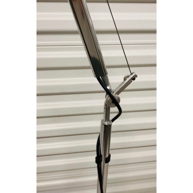 Metal Classic Modern Vintage Artemide Tolomeo Floor Lamp Designed by Michelle De Lucchi and Giancarlo Fassina for Artemide For Sale - Image 7 of 8