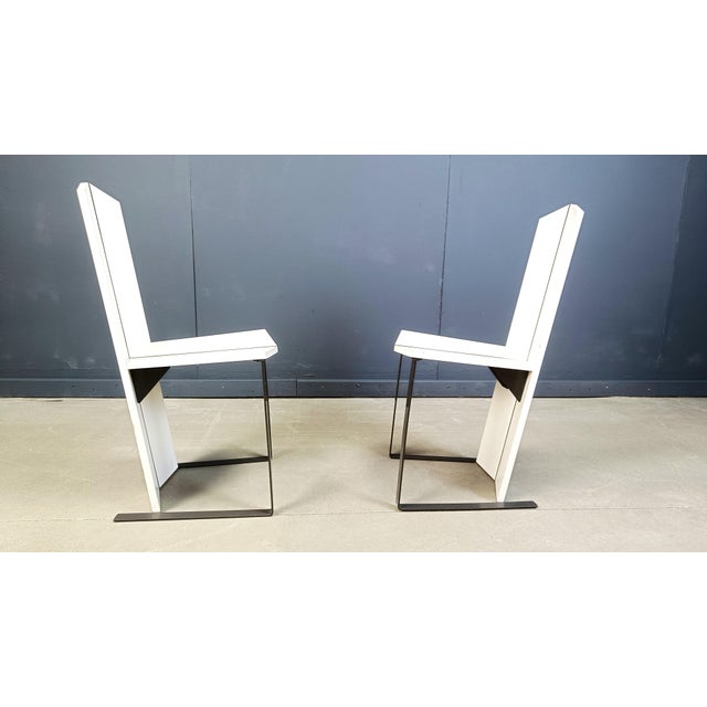 Postmodern Dining Chairs, 1980s, Set of 6 For Sale - Image 11 of 13