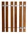 Large Scandinavian Coat Rack in Teak For Sale - Image 6 of 12