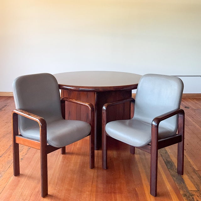 Mid-Century Modern 1970s Dyrlund Supreme Table in Rosewood For Sale - Image 3 of 13