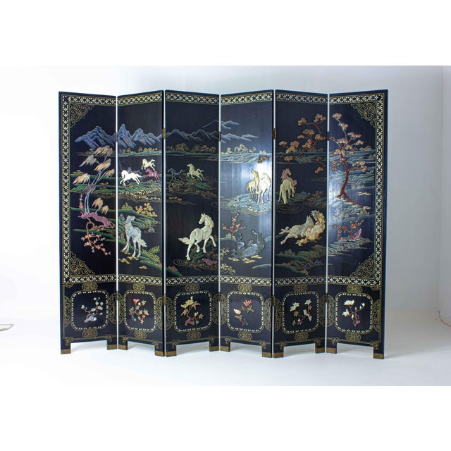 Vintage Room Divider with Marble Stones, 1970s For Sale - Image 16 of 16