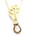 Vintage Tiffany & Co. Ralph Lauren Yellow Gold Pulley Pendant Necklace For Sale - Image 14 of 14