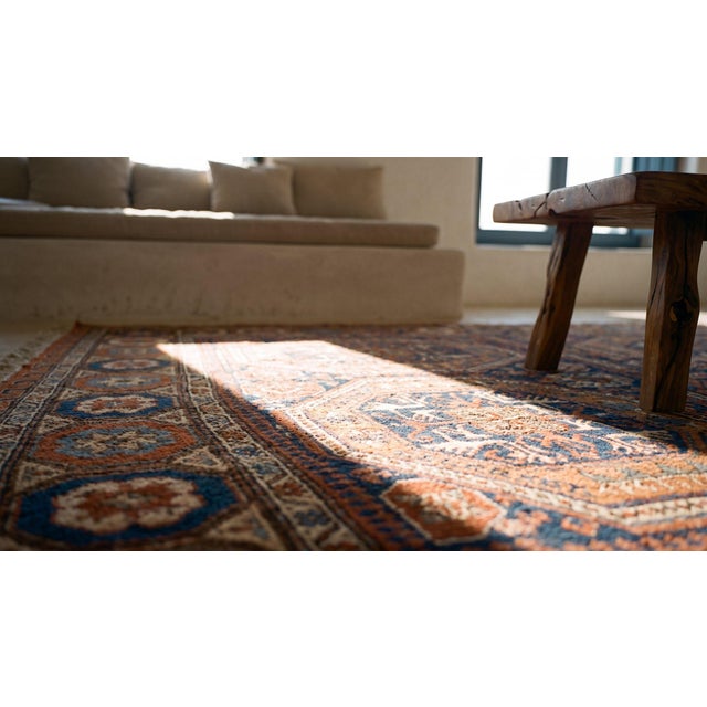 19th Century Caucasian Sumak Carpet For Sale - Image 13 of 14