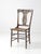 Farmhouse Antique 19th Century Painted Lyre Back Chair For Sale - Image 3 of 17