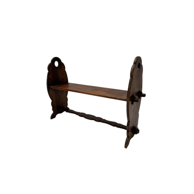 1960s Small Brutalist Rustic Bench, 1960s For Sale - Image 5 of 7