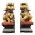 Unique Mid 20th Century Hand-Carved Chinese Foo Dogs For Sale