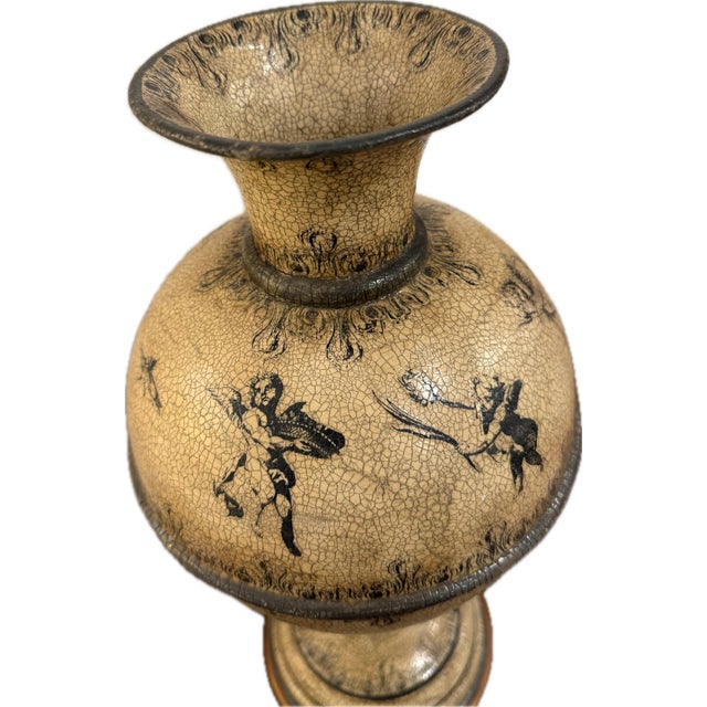 Late 20th Century Pair of Theodore Alexander Vases For Sale - Image 5 of 12