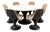 Orbit Dining Set by Farner & Grunder for Herman Miller, 1960s, Set of 7 For Sale