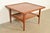 1960s Kipp Stewart for Drexel Declaration Mid-Century Modern Walnut and Cane Two-Tier Coffee Table, 1961 For Sale - Image 5 of 9