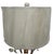 Mid-Century Italian Hollywood Regency Gilt Iron Daisy & Tulip Tole Lamp For Sale - Image 16 of 16