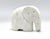 White Postmodern Marble Indian Elephant Figurine, 1990s For Sale - Image 8 of 11