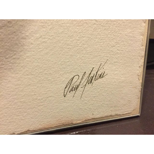 1970s Paul Jenkins "Phenomena Egyptian Vase" Still Life Original Watercolor Painting 1975 For Sale - Image 5 of 6