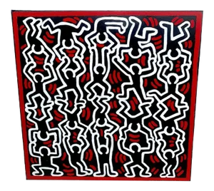 Late 20th Century Pop Art Postmodern Figurative Style Painting