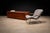 Pair of Armchairs Gray Fabric, Rosewood, & Metal, Carlo Hauner, 1950s - Lot 184 For Sale - Image 9 of 14