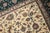 Vintage Zabihi Collection Large Ivory Green Indian Room Rug - 10'9" x 13'3" For Sale In New York - Image 6 of 11