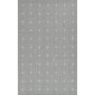 Momeni Oliver Light Blue Hand Loomed Area Rug 8' X 10' For Sale
