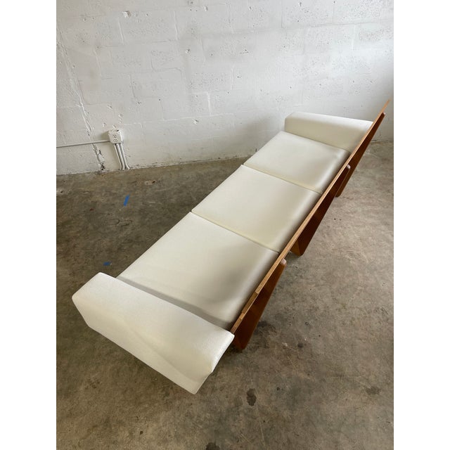 Georg Thams Danish Mid Century Oak Sofa For Sale In Miami - Image 6 of 13