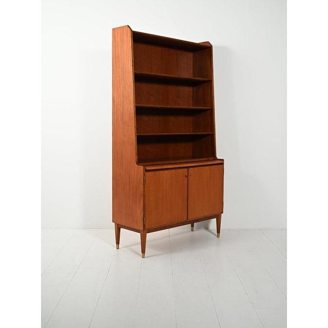 Vintage Bookcase with Pull-Out Desk from Bodafors, 1950s For Sale - Image 13 of 13