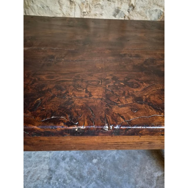 Wood Antique French Farmhouse Table, 1780 For Sale - Image 7 of 18