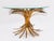 Vintage Hollywood Regency Gilded Wheat-Sheaf Coffee Table, 20th Century For Sale - Image 6 of 14