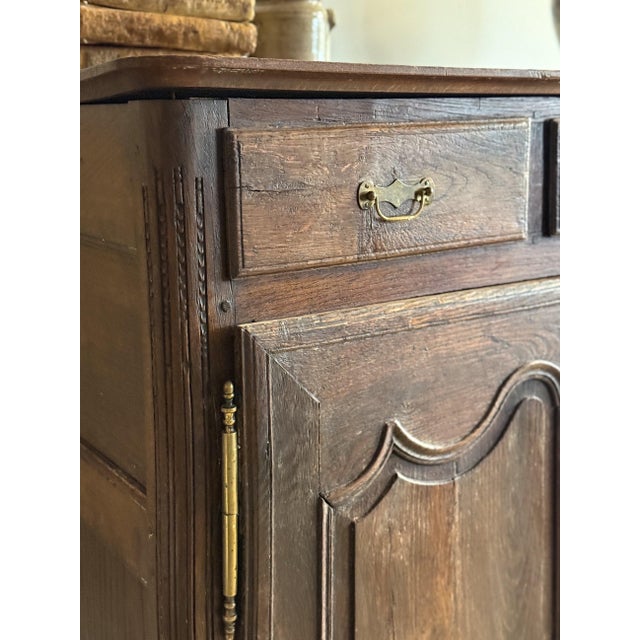 Late 19th c. French Oak Cabinet/Sideboard For Sale - Image 4 of 9