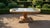 Vintage Architectural Oval Table in Wood and Glass, 1970 For Sale - Image 3 of 5