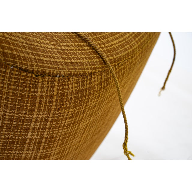 Yellow Vintage Wingback Reclining Chair, 1960s For Sale - Image 8 of 10