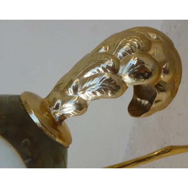 Metal 1970s Italian Franco Lapini Gold Gilt Bird Figurines - a Pair For Sale - Image 7 of 11