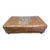 Restoration Hardware Lancaster Leather Ottoman For Sale